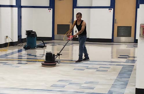 How to Clean Commercial Tile, VCT and Carpet